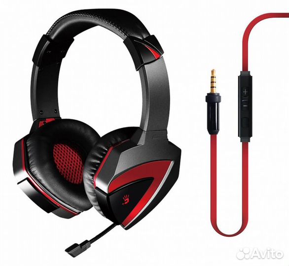 Проводная гарнитура A4Tech Bloody G500 черный