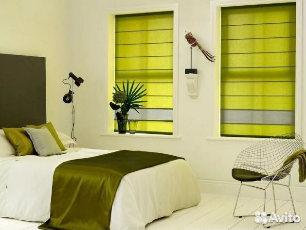 Рулонная штора с направляющими на заказ