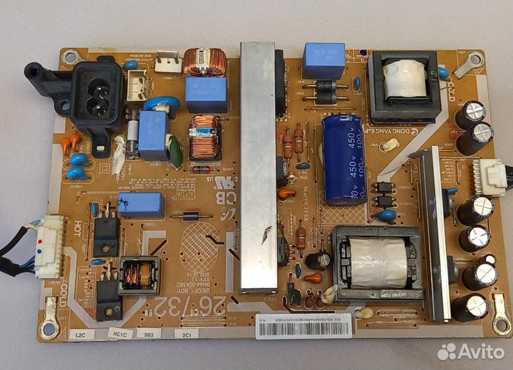 Телевизор Samsung LE32D550K1W разбор