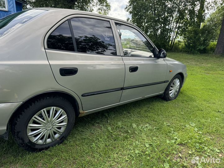 Hyundai Accent 1.5 МТ, 2008, 174 500 км