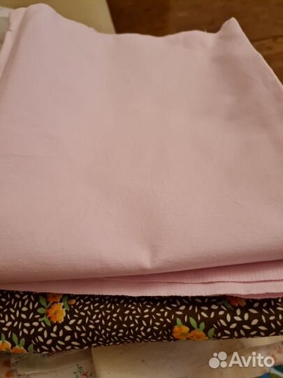 Отрез ткани хлопок СССР