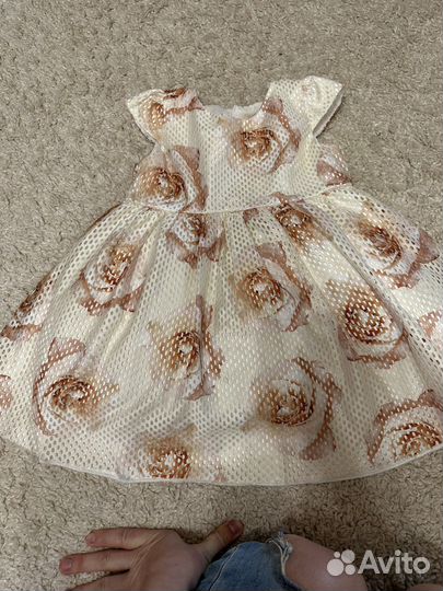 Платье для девочки 86