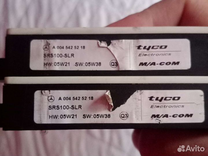 Радарный датчик mercedes