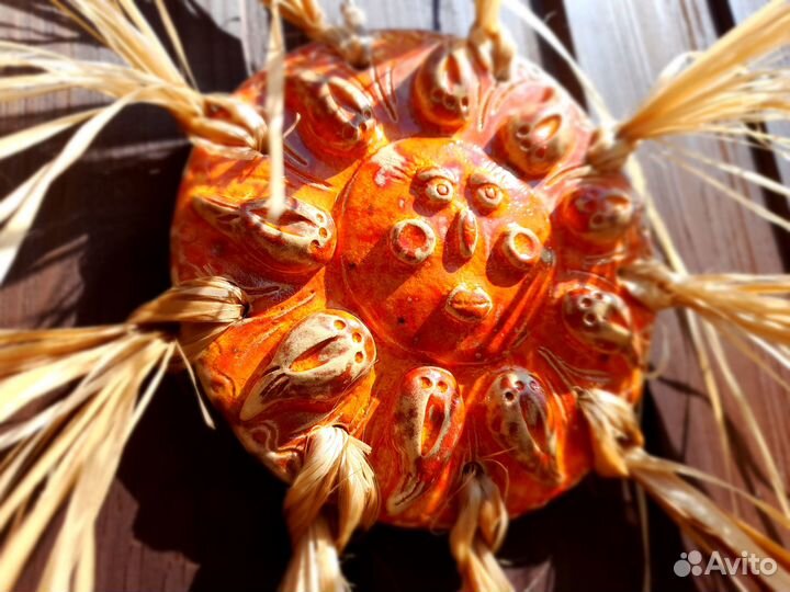 Панно керамическое Правила дома/Ключница