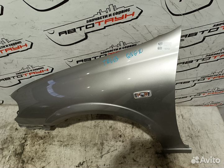 Крыло nissan almera bluebird sylphy FG10 N16 QG10 QNG10 TG10 631016N635 переднее левое 2 модель серы