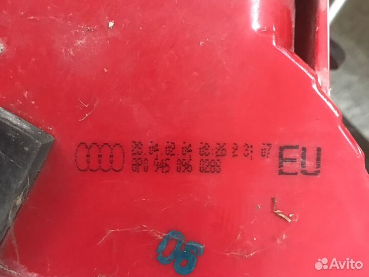 Фонарь задний наружный правый ауди A3 купэ