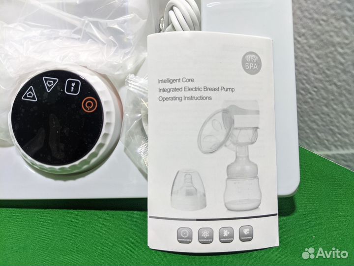 Молокоотсос с аккумулятором и дисплеем (Новый)