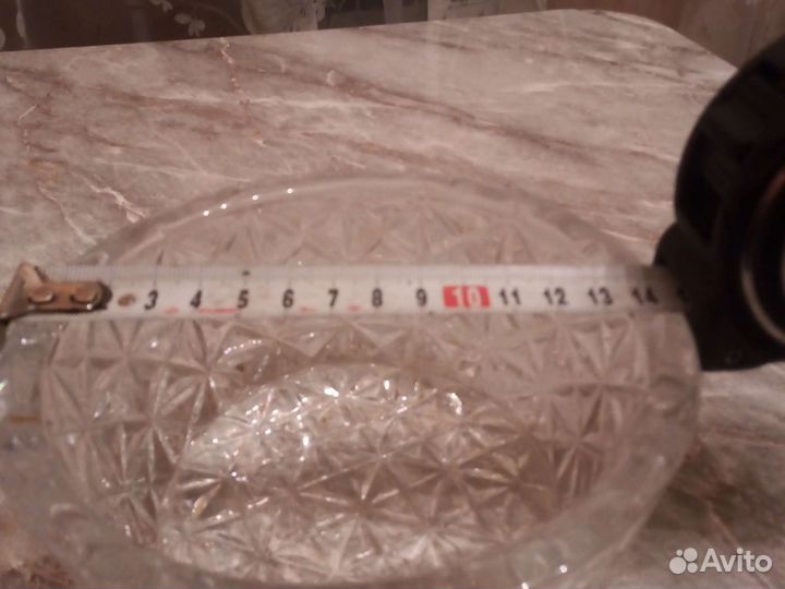 Ваза хрустальная