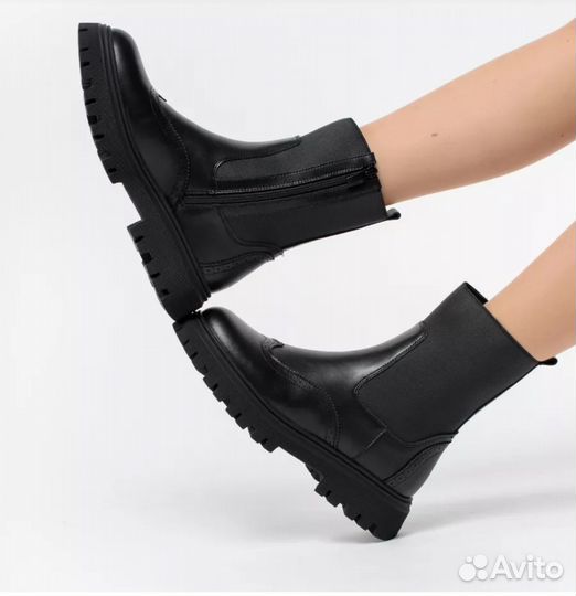 Ботинки натуральная кожа