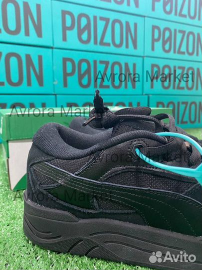 Дутыши Puma 180 tones Черные Оригинал Poizon