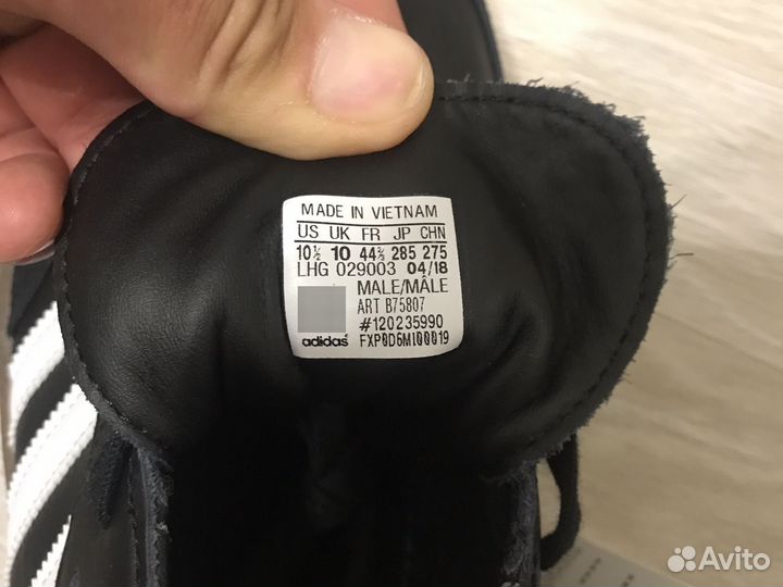 Кроссовки adidas samba og black оригинал