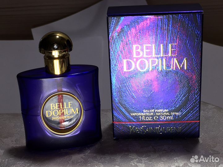 Пустой флакон от Belle D Opium YSL