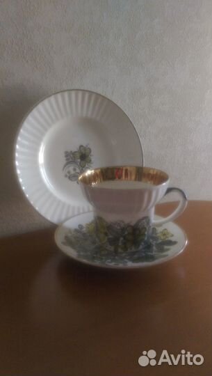 Костяной фарфор лфз. Набор для чая