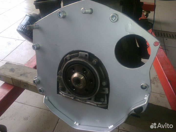 Дизель в Ниву. Переходная плита VW - ваз