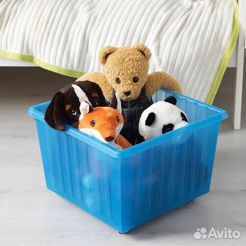 Ящик на колесах IKEA Вессла - 3 цвета