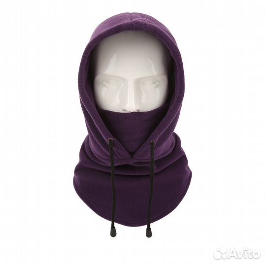 Бафф с капюшоном Wolfdragon DT-B-10 Фиолетовый