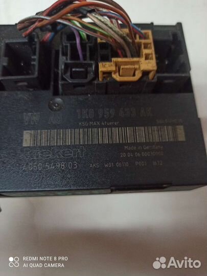 Блок комфорта 1K0 959 433AK оригинал