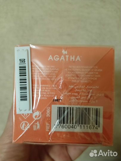 Новые французкие духи Agatha enjoy