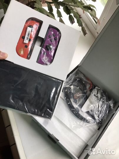 Прошитая Nintendo Switch oled Pokémon Edition