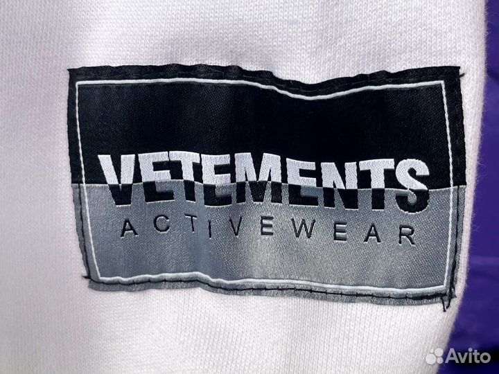 Худи Vetements Белое