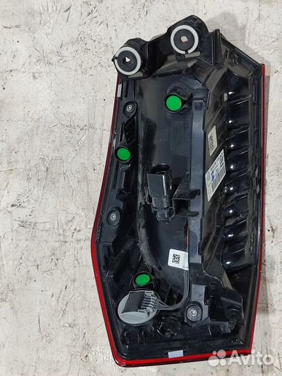 Фонарь задний правый наружный Volkswagen Polo 2020