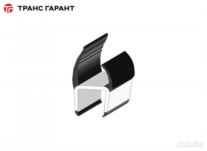 Уплотнитель резинопластиковый B-21мм. L-3м