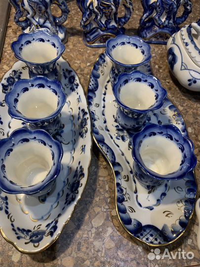 Посуда Гжель