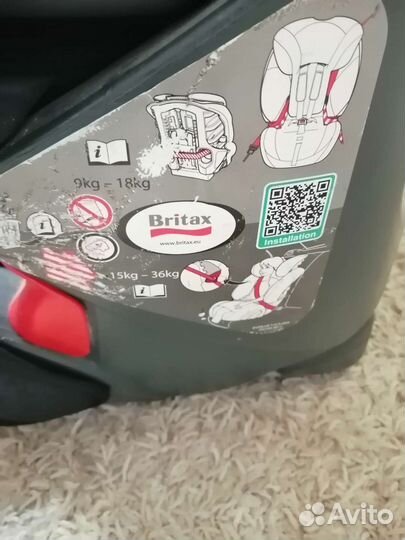 Автомобильное кресло britax evolva 1-2-3