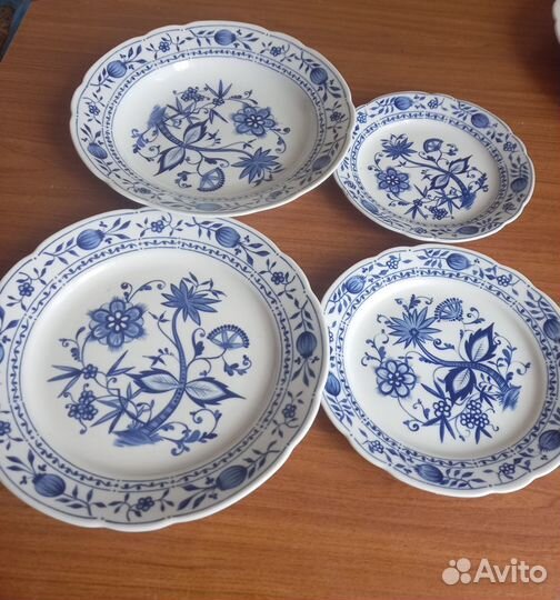 Столовый сервиз гдр kahla zwiebelmuster