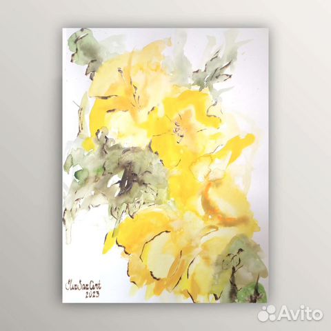 Акварель картина