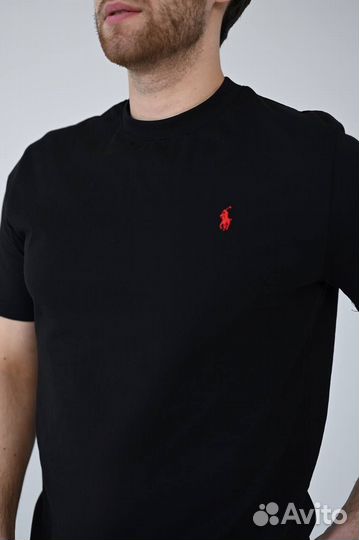 Футболка Polo ralph lauren черная