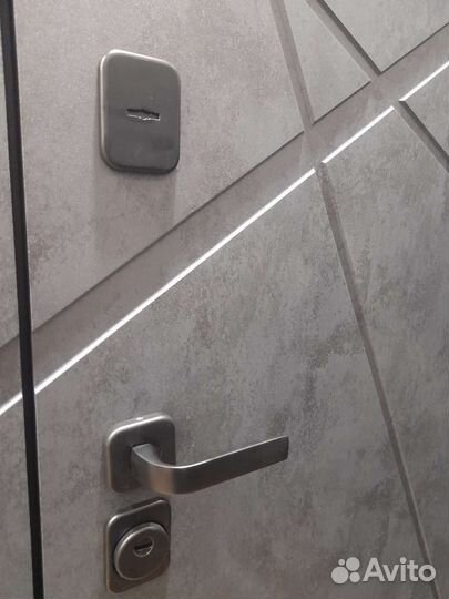 Дверь входная мдф-мдф 