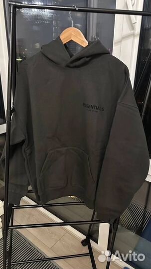 Essentials худи Оригинал черное