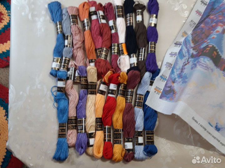 Нитки мулине для вышивания