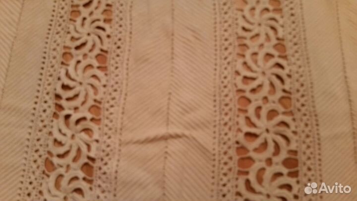 Покрывало и скатерт ручной работы