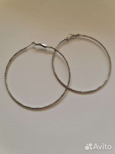 Серьги кисти, серьги кольца, браслет
