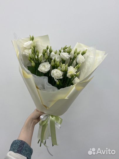 Букеты из эустомы