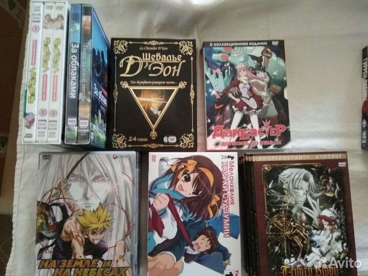 Лицензионные DVD с Аниме
