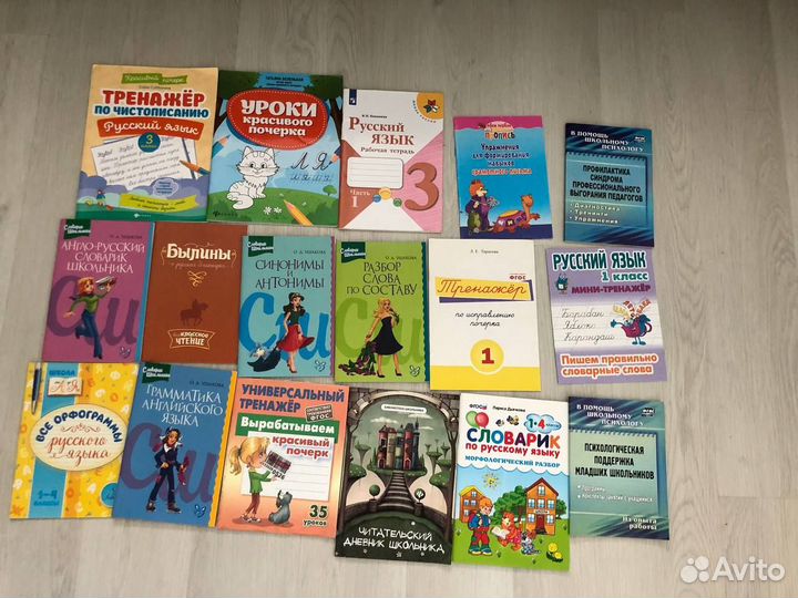 Готовимся к школе 19 пособий по русскому языку