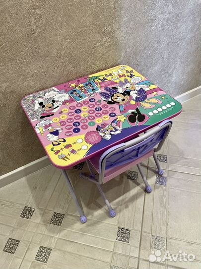 Детский стол стул Ника Disney Минни Маус