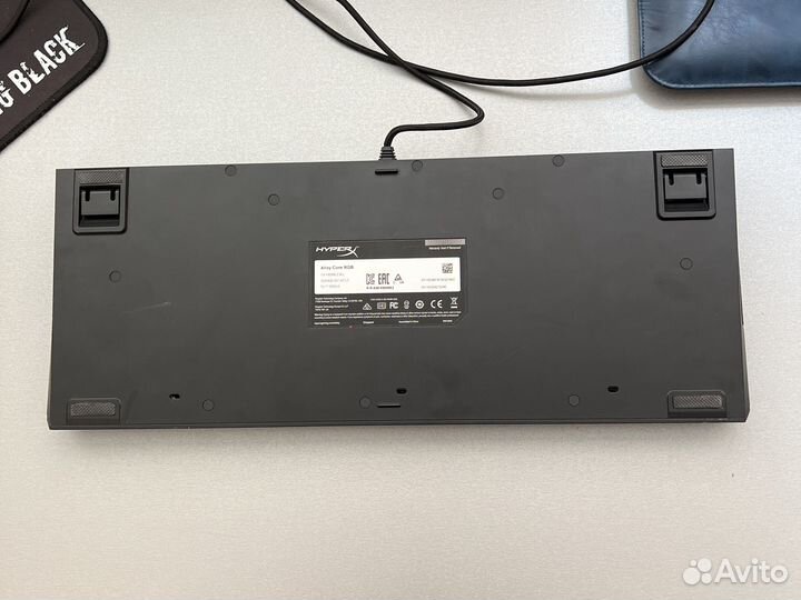 Мембранная клавиатура Hyper X Alloy Core RGB