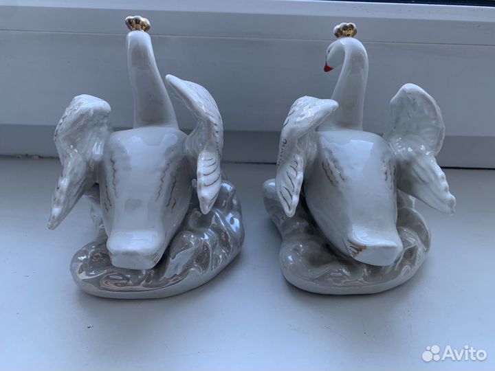Фарфоровая статуэтка Царевна Лебедь Дулево