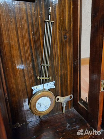 Настенные часы с боем Moser начало века