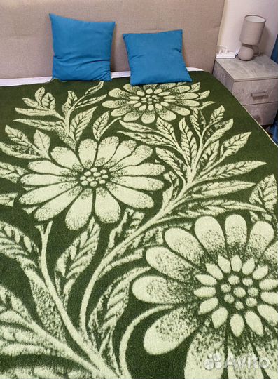 Одеяло шерстяное СССР 1,5 - спальное