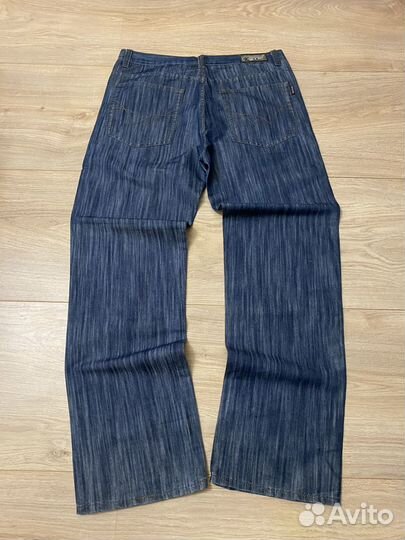 Винтажные широкие джинсы рэп