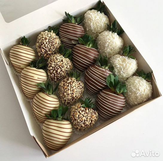 Клубника в шоколаде набор