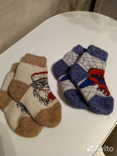 Шерстяные носочки новые