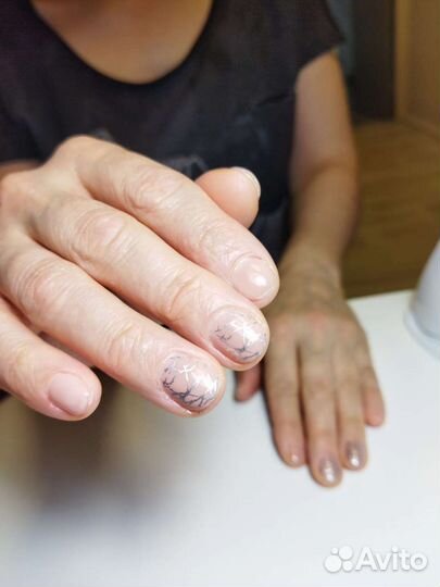 Маникюр с покрытием