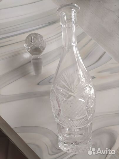 Графин хрустальный богемия