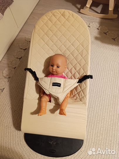 Шезлонг для новорожденных бу